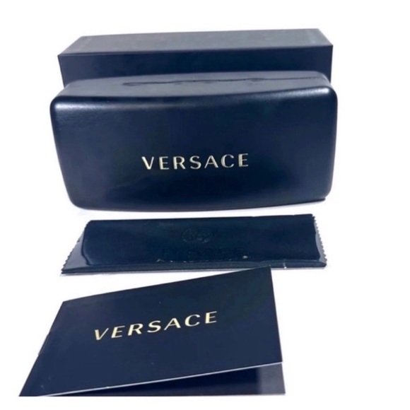 Versace Mod 2247 D 1483/7I Pink Brown Gold  Sunglasses Authentic